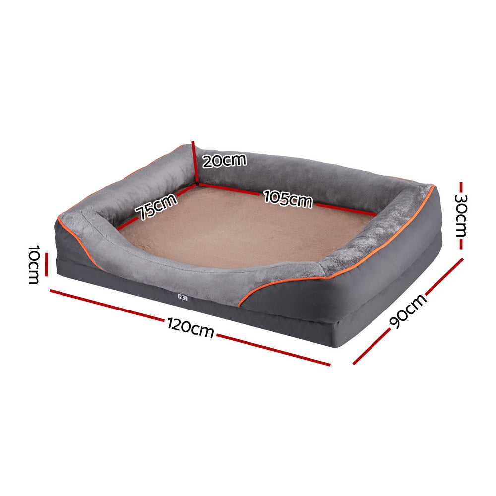 i.Pet Pet Bed Orthopedic Washable Dog Bed