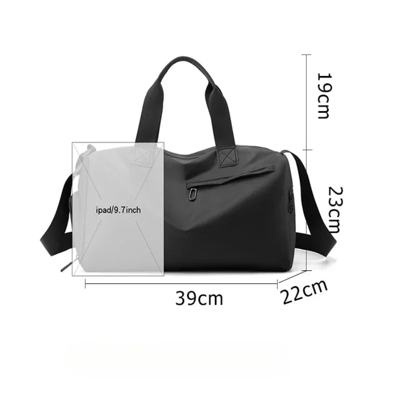 Travel Gym Bag Black