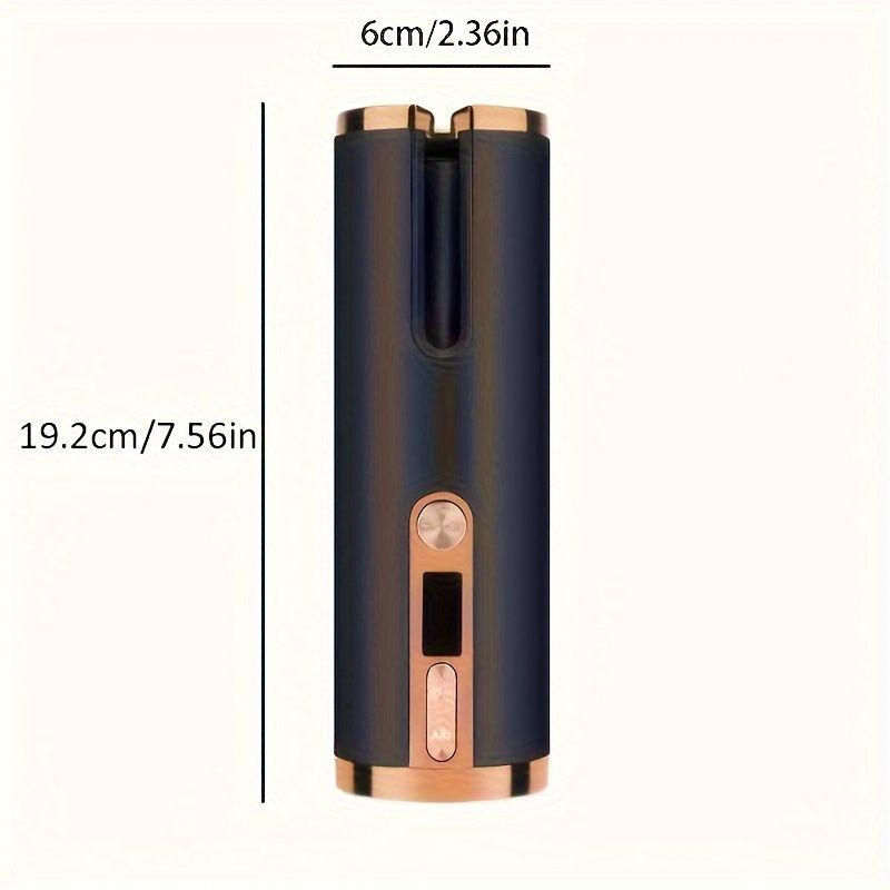 Black - gold color Black Automatic Hair Curler