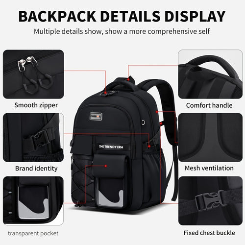 Multiple Compartments Backpack