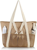 Waterproof Mesh Beach Bag  XXL Brown