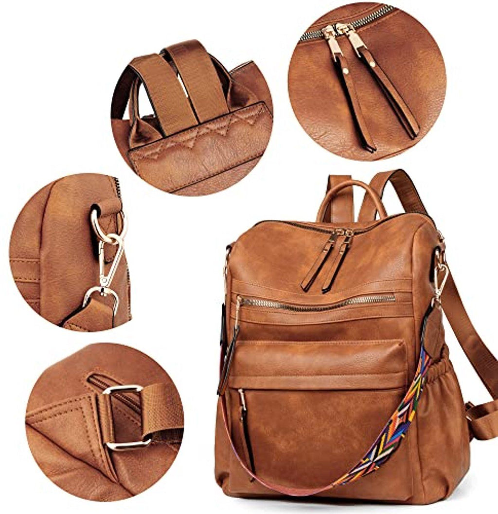 Leather Backpack for Women