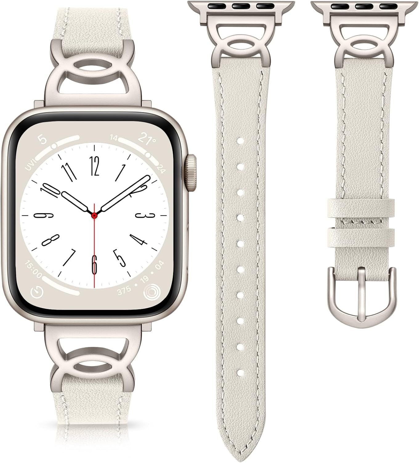 Slim Leather Apple Watch Bands