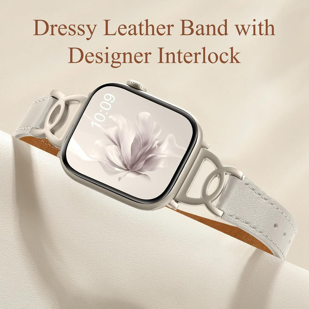 Slim Leather Apple Watch Bands