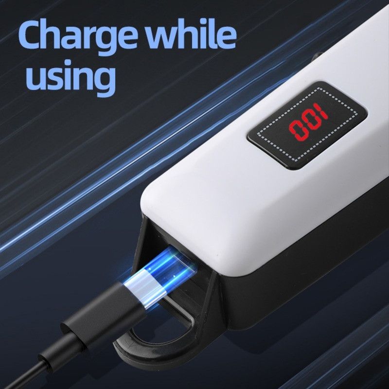 USB Rechargeable Hair Trimmer  - White