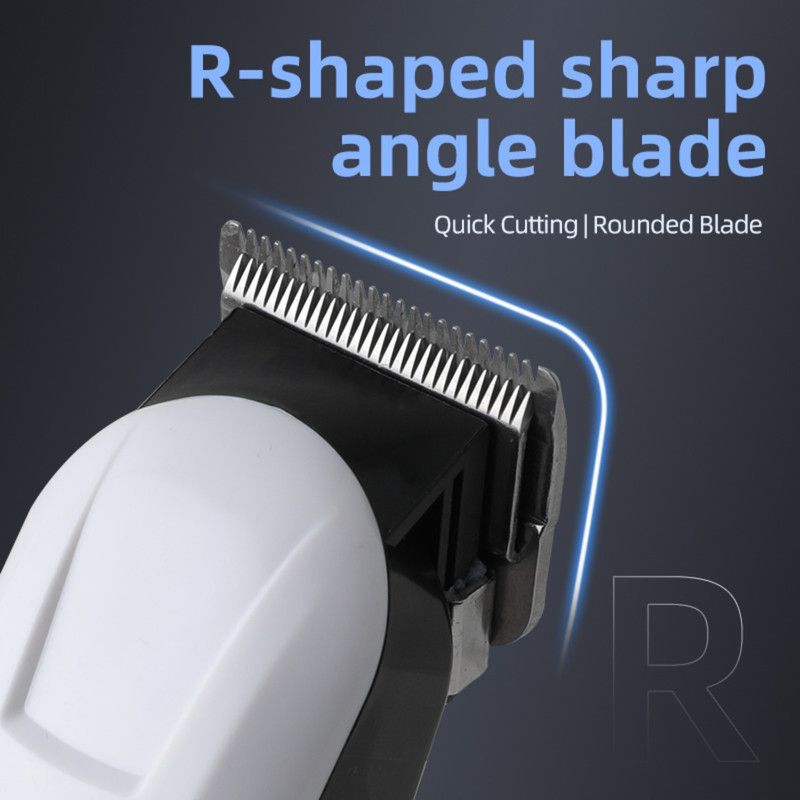 USB Rechargeable Hair Trimmer  - White