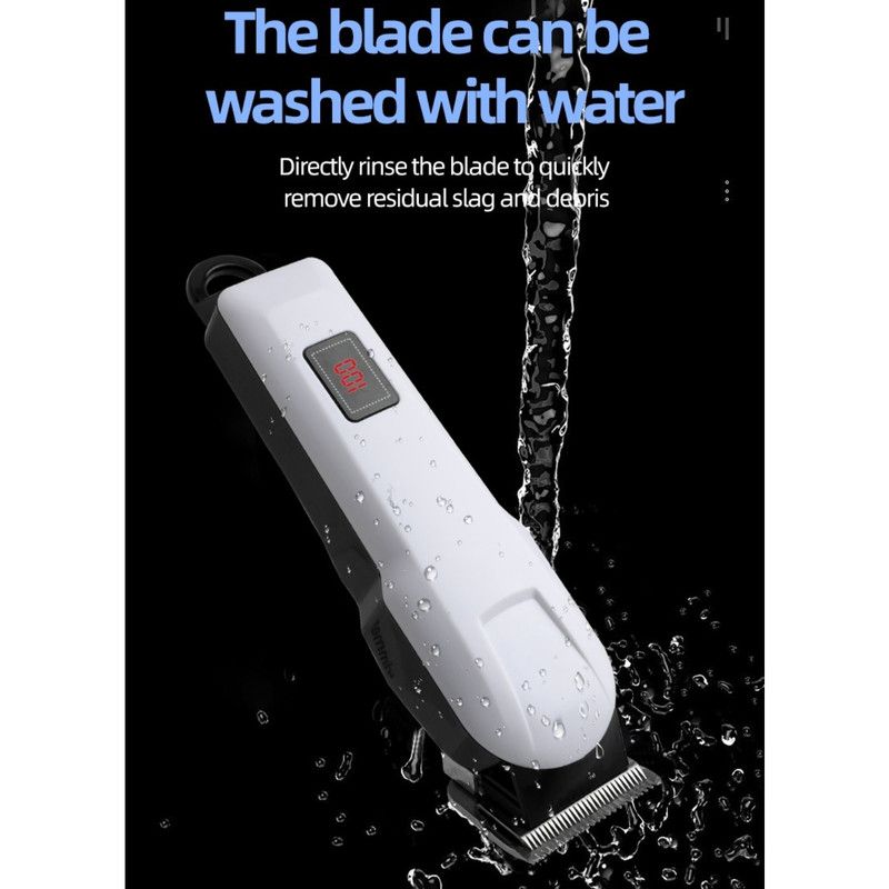 USB Rechargeable Hair Trimmer  - White