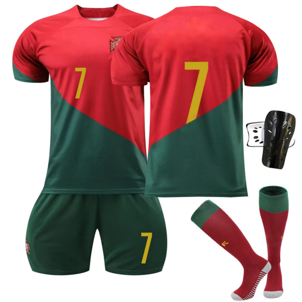 Unisex Kids 3‑Piece Football Jersey Set