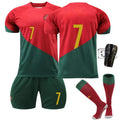 Unisex Kids 3‑Piece Football Jersey Set