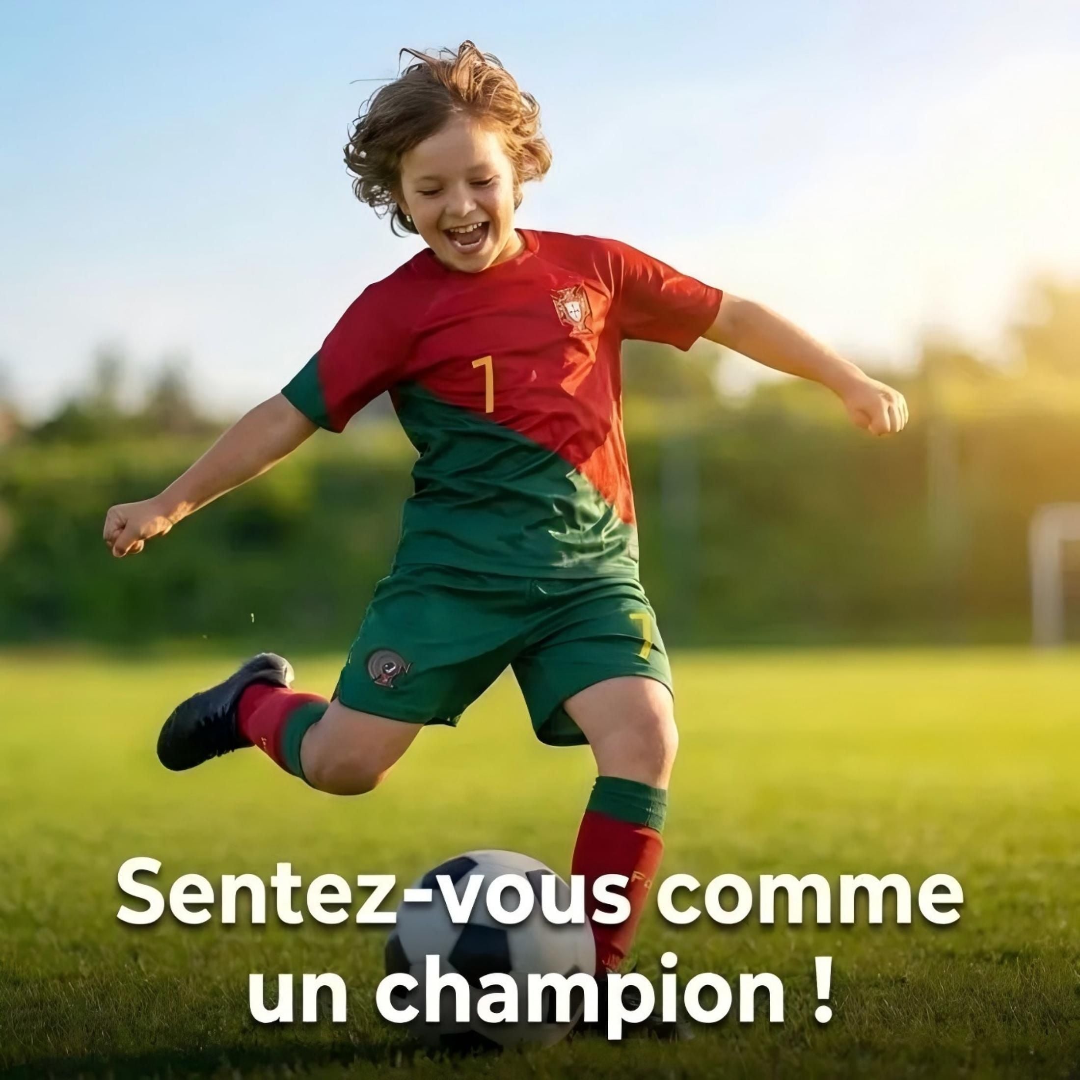 Unisex Kids 3‑Piece Football Jersey Set