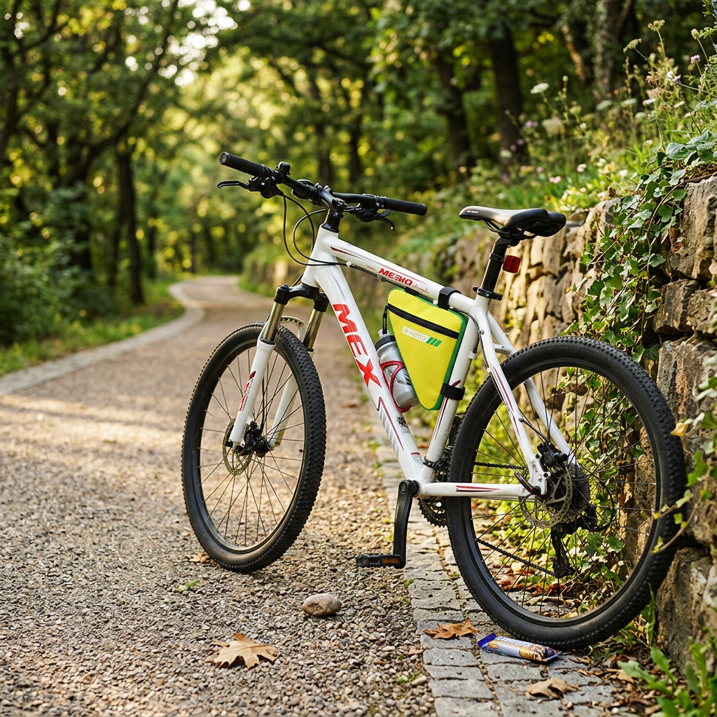 Yellow-green Bicycle Frame Bag