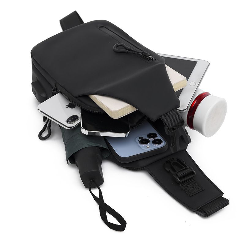 Black  Sling Chest Bag