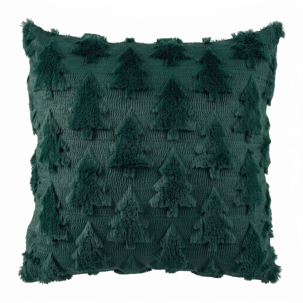 Jingle Jollys Christmas Tree Pillow Covers 2 Packs - Green