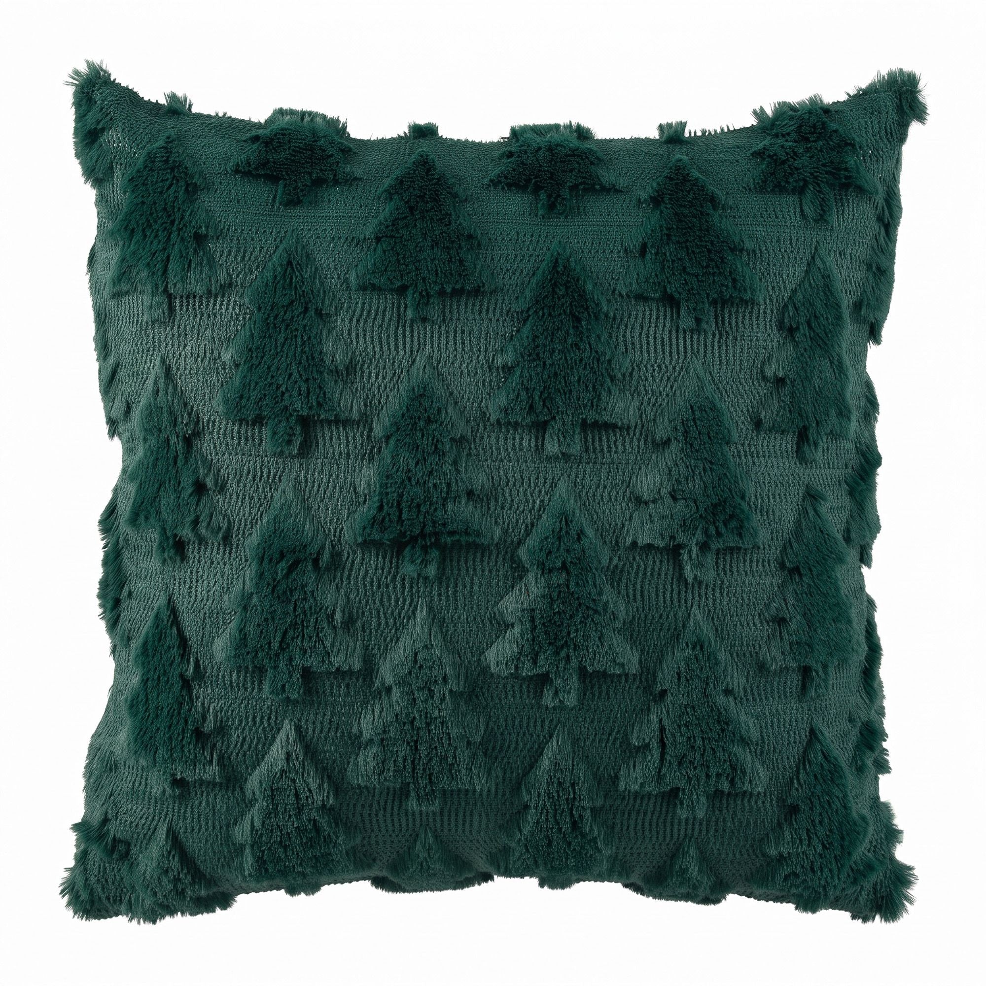 Jingle Jollys Christmas Tree Pillow Covers 2 Packs - Green